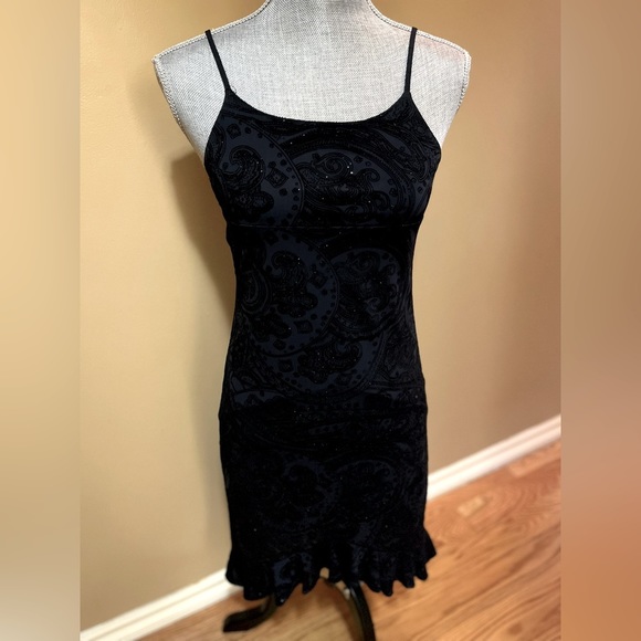 Dark Blue Formal Dress - Picture 3 of 9